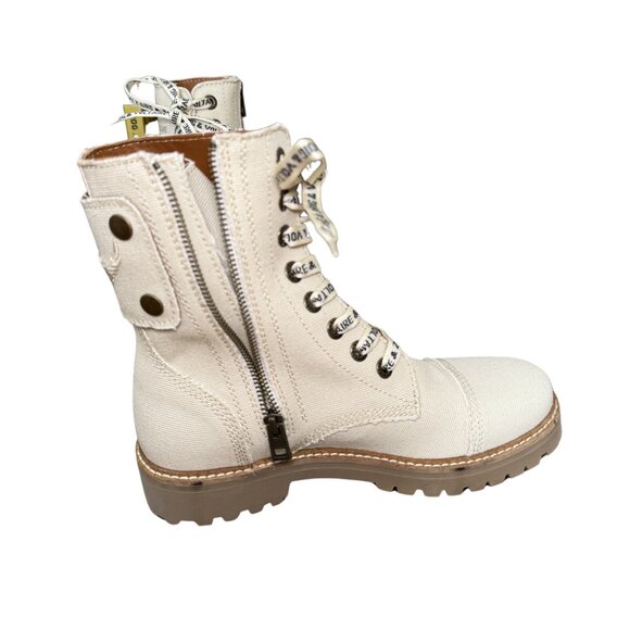 Zadig & Voltaire Joe Canvas Boot, Flash New in Box - Picture 4 of 15